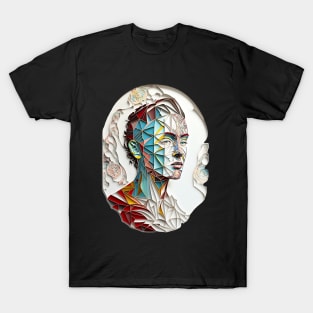 Woman Art Portrait T-Shirt